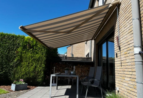 Markise als Sonnenschutz